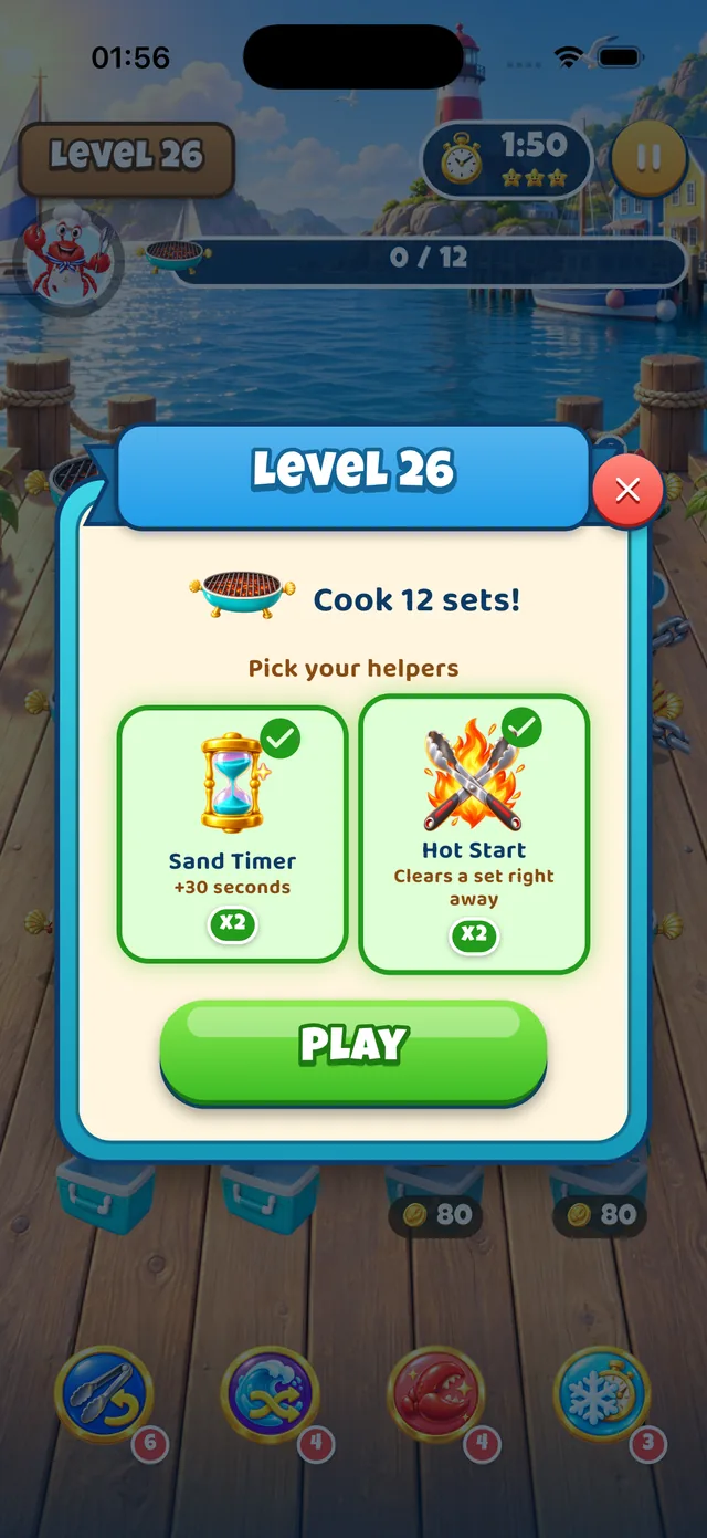 Level start helpers